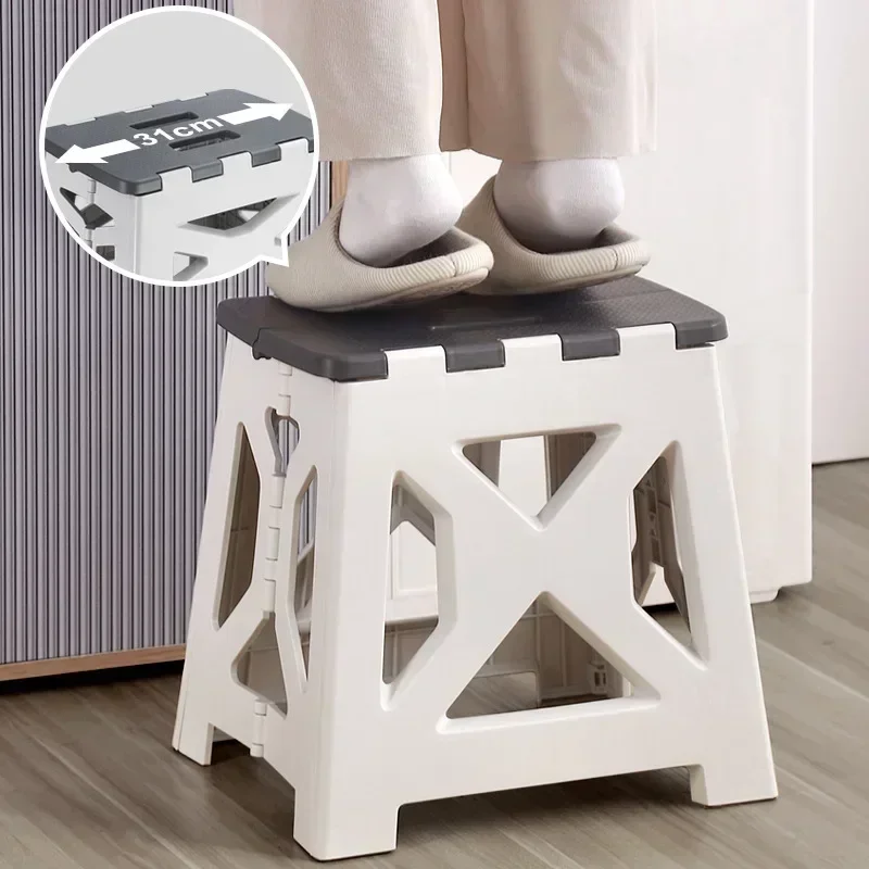 Kids Outdoor Seating - Tragbarer Kunststoff-Klapphocker, Outdoor-Campinghocker, Stuhl, Sitz, Zuhause,