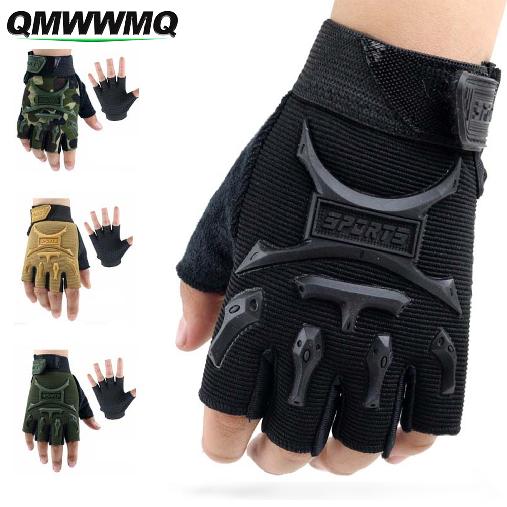 Kids Outdoor Gloves - 1 Paar Kinder Sport handschuhe, Halb
