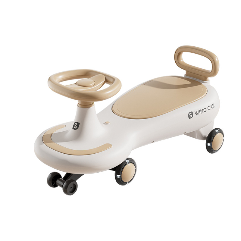 Ride On Toy Car - S Kids Swing Car Anti-Rollover Eltern-Kind-Spielzeugauto