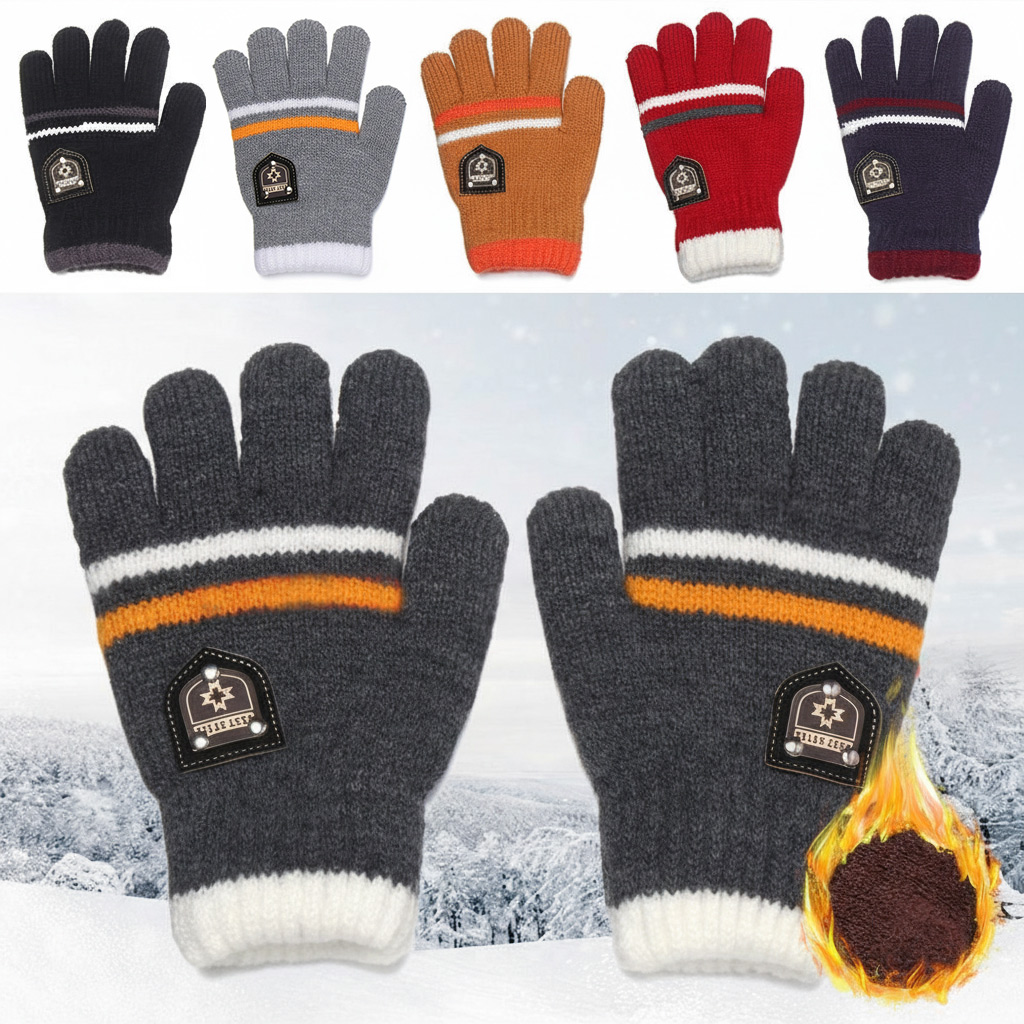 Kids Outdoor Gloves - Kinder Handschuhe Winter Voll Finger Handschuhe