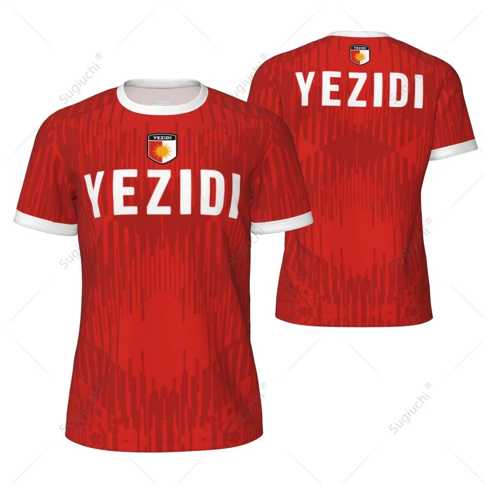 Kids Outdoor Clothing - YEZIDI Flag 3D-Druck Sport Schnelltrocknendes, atmungsaktives