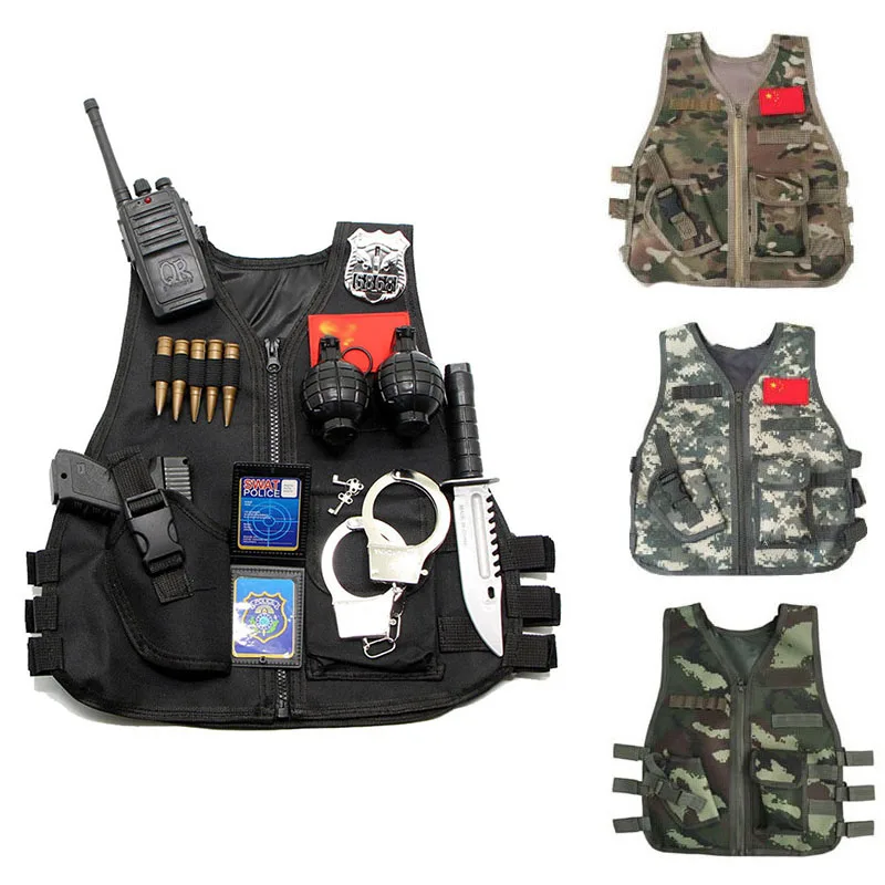 Kids Outdoor Clothing - Outdoor Kinder Weste Taktische Junge Mädchen