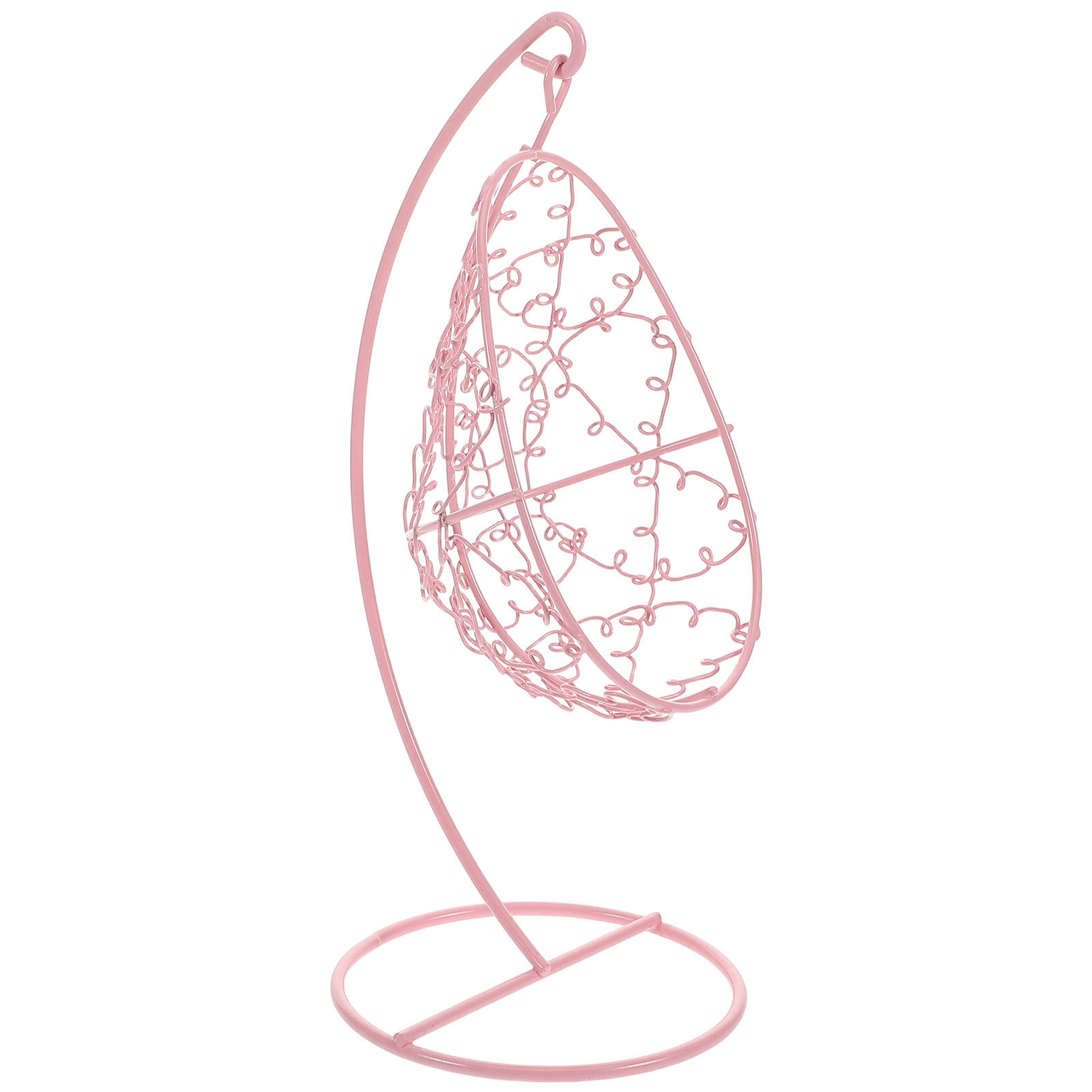Kids Outdoor Hanging Chair - Eiserner Mini-Schaukelstuhl mit Hängematten-Design für Kinderzimmer,