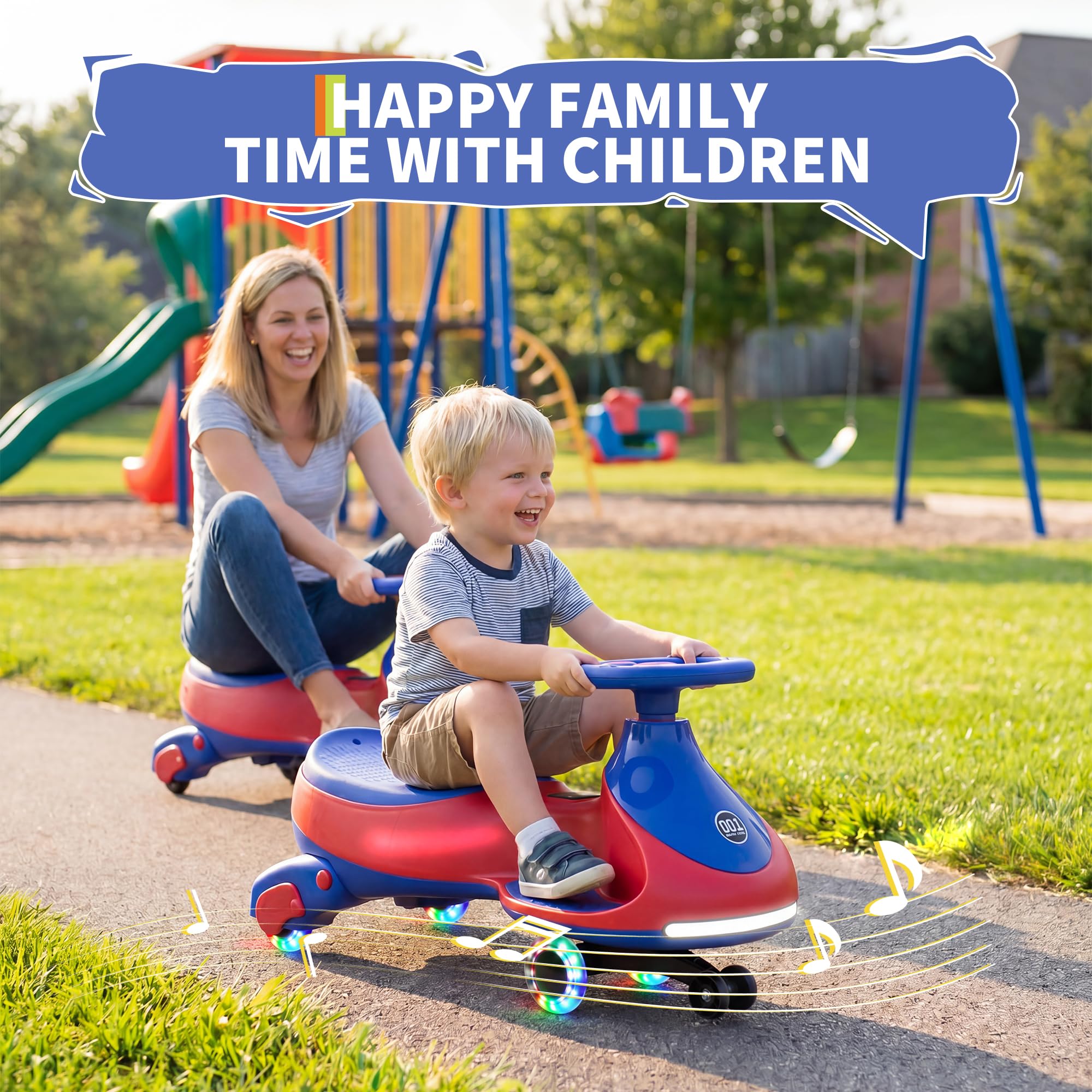 Ride On Toy Car - 12V Elektrisches Wiggle Car für Kinder