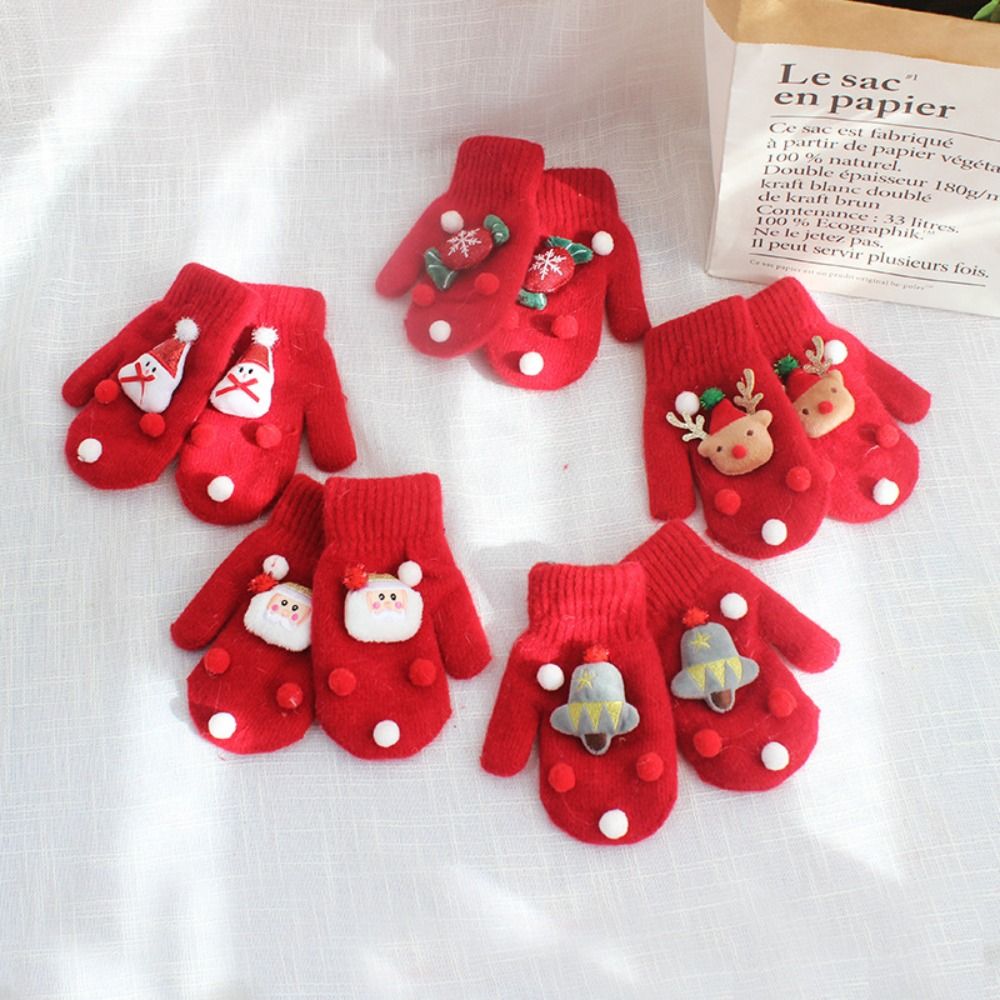 Kids Outdoor Gloves - Weihnachten Kleinkind Baby Winter Handschuh Kinder