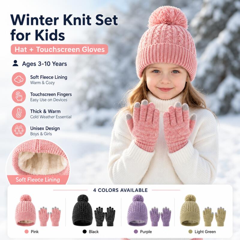 Kinder-Wintermütze mit Touchsc – Kids Outdoor Gloves Bewertung und Preis