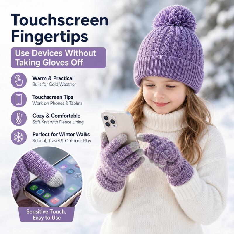 Kinder-Wintermütze mit Touchsc – Kids Outdoor Gloves Bewertung und Preis