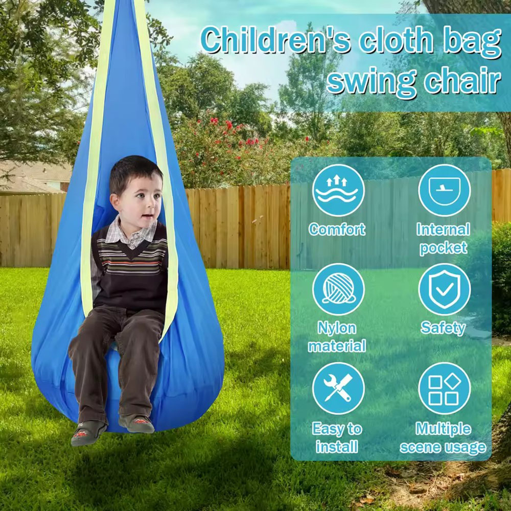 Kinder-Schaukelsitz aus Nylon  – Kids Outdoor Hanging Chair Bewertung und Preis