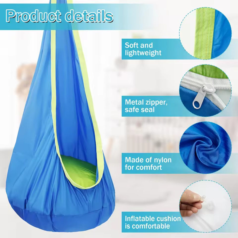 Kinder-Schaukelsitz aus Nylon  – Kids Outdoor Hanging Chair Bewertung und Preis