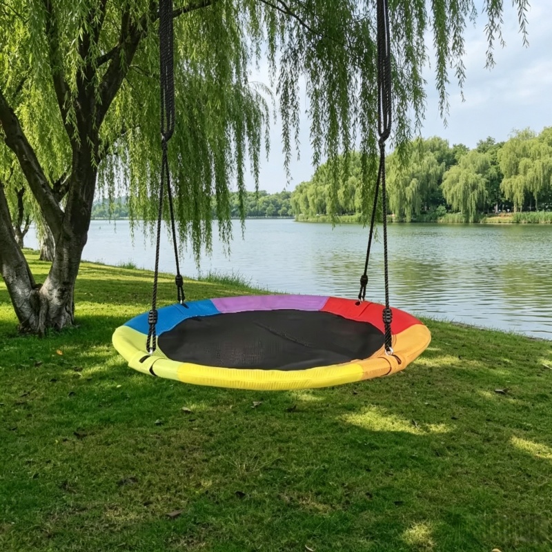 Runde Oxford-Netz-Hängematte f – Kids Outdoor Hammock Swing Bewertung und Preis