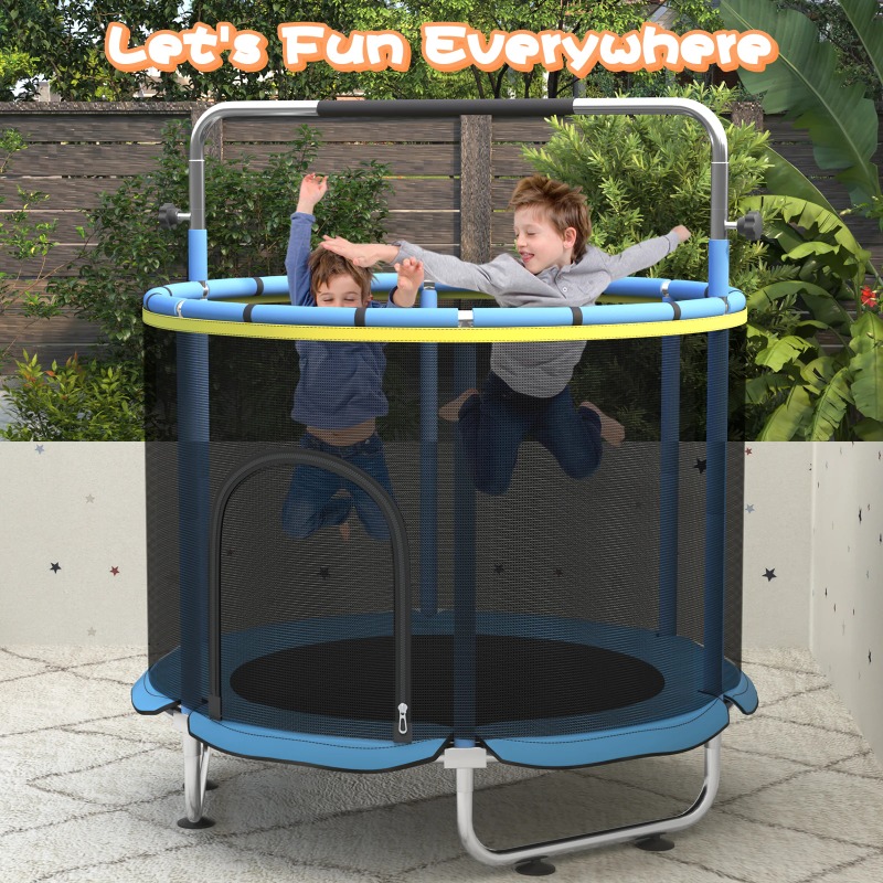 5FT Kleinkind-Trampolin 8-in-1 – Kids Outdoor Hammock Swing Bewertung und Preis