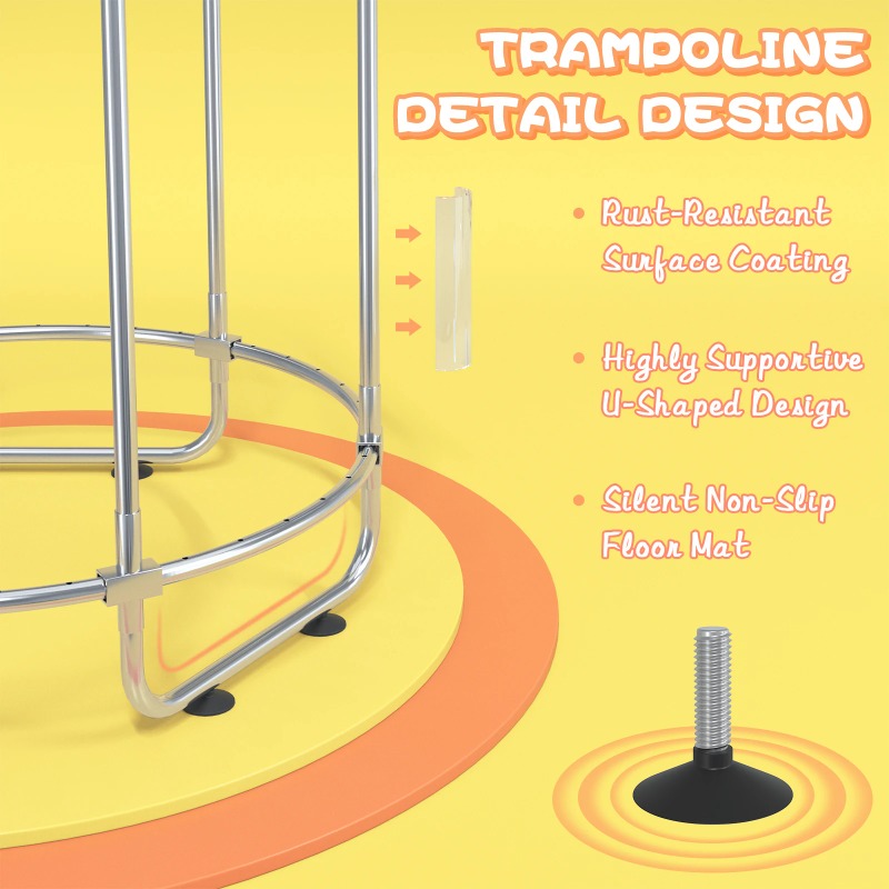 5FT Kleinkind-Trampolin 8-in-1 – Kids Outdoor Hammock Swing Bewertung und Preis