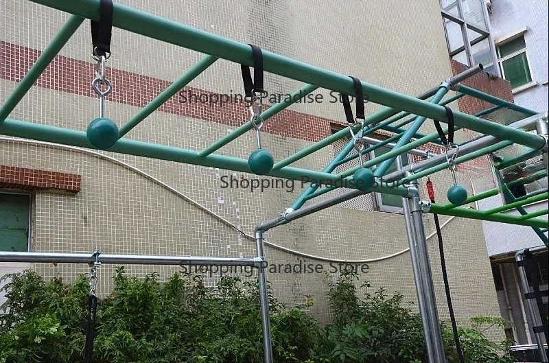 Ninja-Warrior-Hindernisparcour – Kids Outdoor Ninja Course Bewertung und Preis