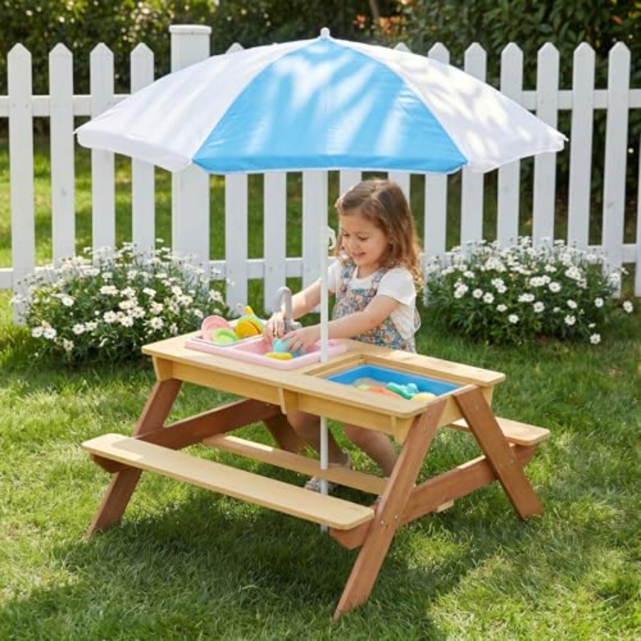 Outdoor-Kinder-Picknicktisch m – Kids Outdoor Umbrella For Table Bewertung und Preis
