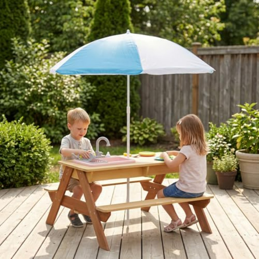 Outdoor-Kinder-Picknicktisch m – Kids Outdoor Umbrella For Table Bewertung und Preis