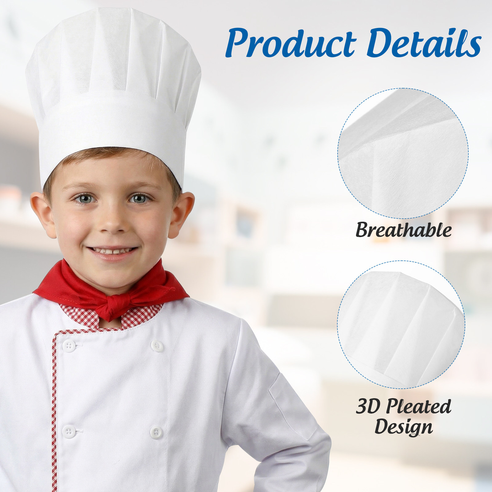 20 Stück Einweg-Kochmützen aus – Kids Outdoor Kitchen Accessories Bewertung und Preis