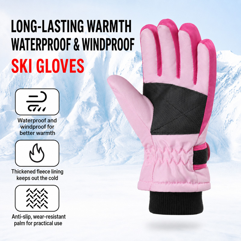 Kinder-Winter-Skihandschuhe, w – Kids Outdoor Gloves Bewertung und Preis