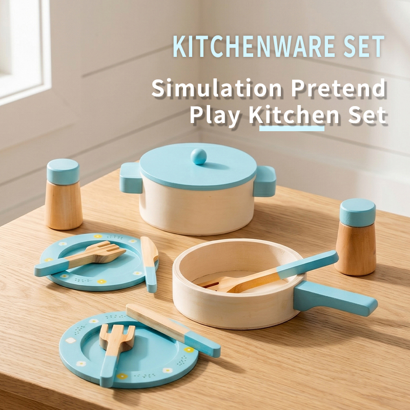 Holzküchen-Spielset für Kinder – Kids Outdoor Kitchen Accessories Bewertung und Preis
