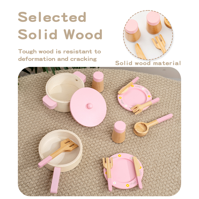 Holzküchen-Spielset für Kinder – Kids Outdoor Kitchen Accessories Bewertung und Preis
