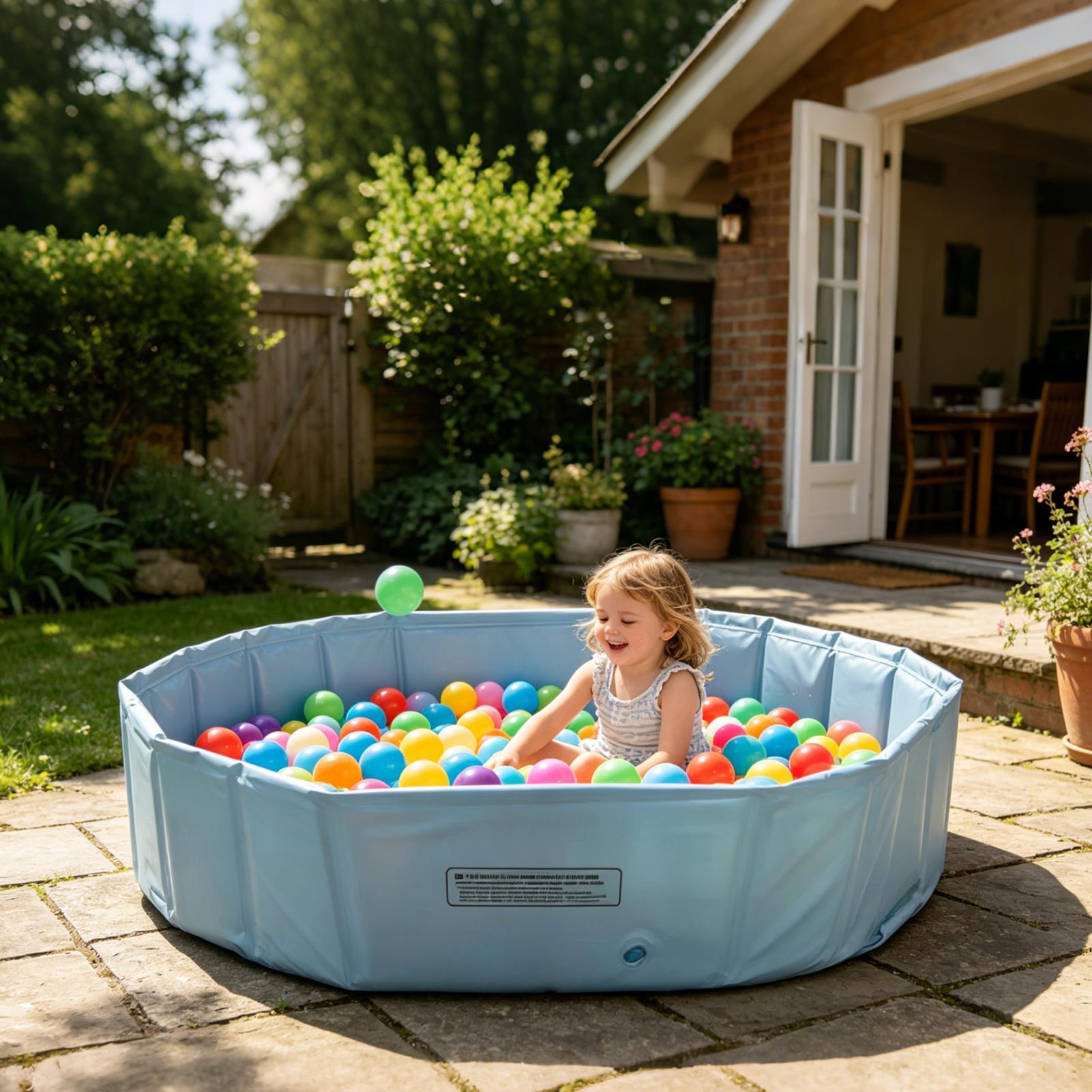 Faltbarer Outdoor-Schwimmpool  – Kids Outdoor Play Yard Bewertung und Preis