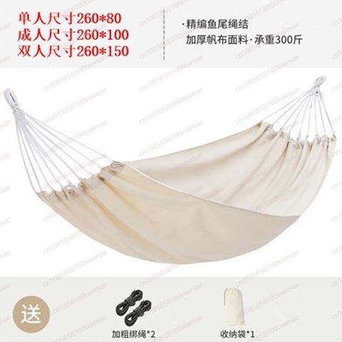 Doppelte Leinwand, klebstofffr – Kids Outdoor Hammock Swing Bewertung und Preis
