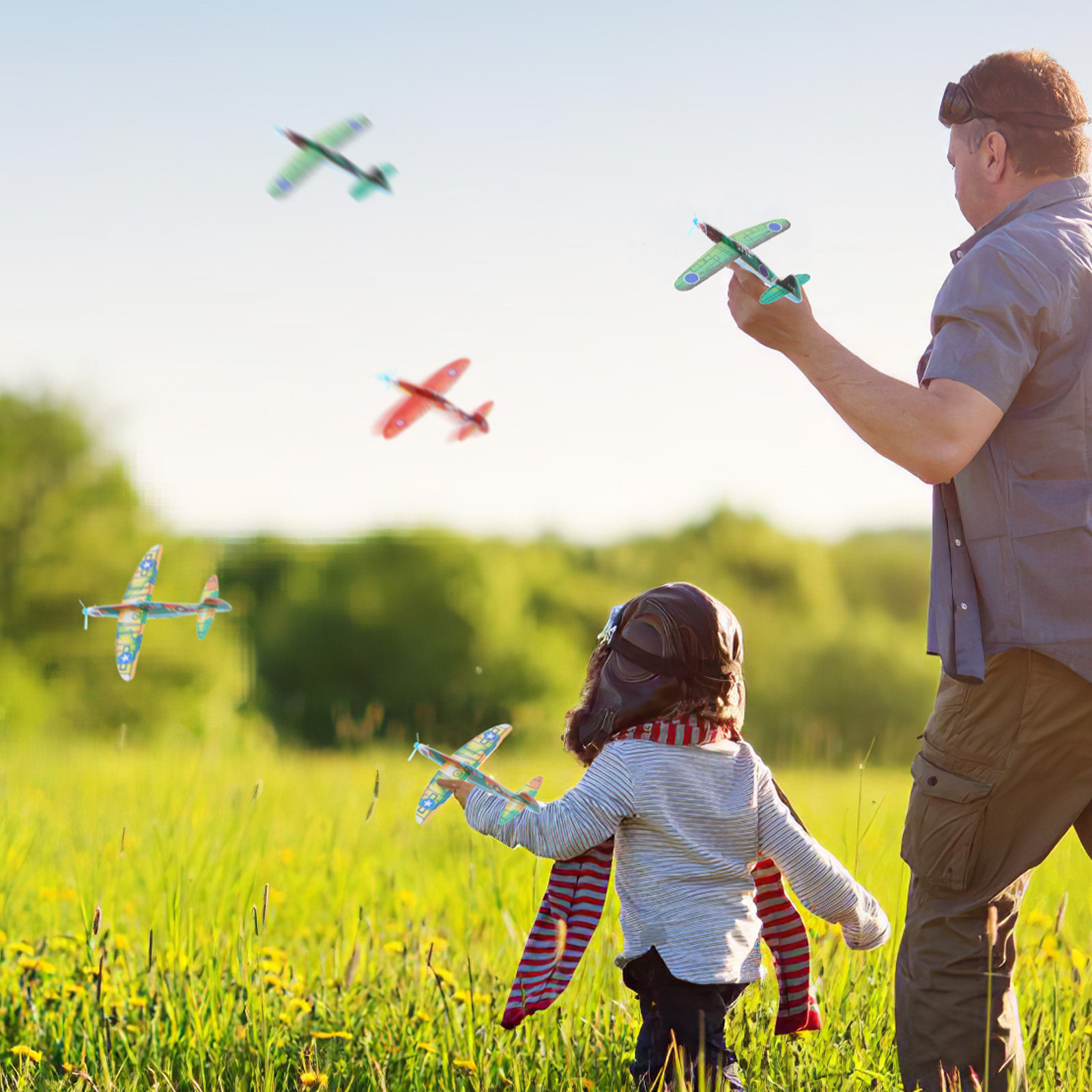 36 Stück Schaumstoff-Flugzeugm – Kids Outdoor Play Bewertung und Preis