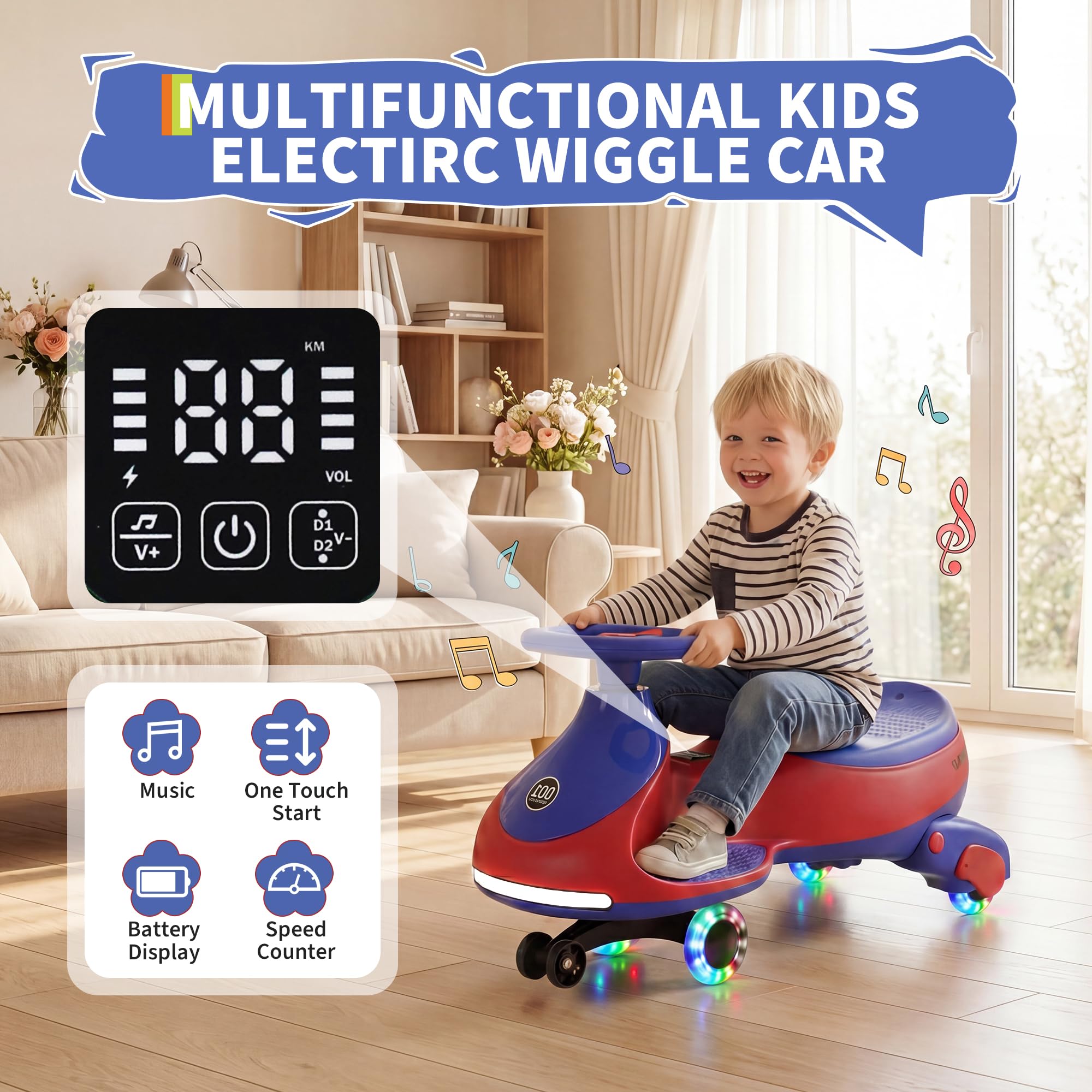 12V Elektrisches Wiggle Car fü – Ride On Toy Car Bewertung und Preis