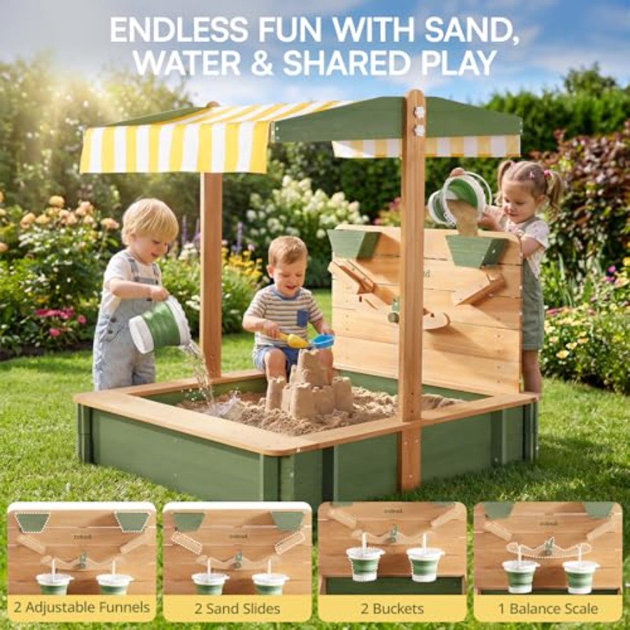 Outdoor-Sandkasten für Kinder: – Kids Outdoor Seating Bewertung und Preis