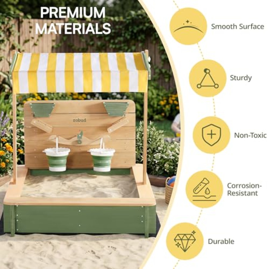 Outdoor-Sandkasten für Kinder: – Kids Outdoor Seating Bewertung und Preis