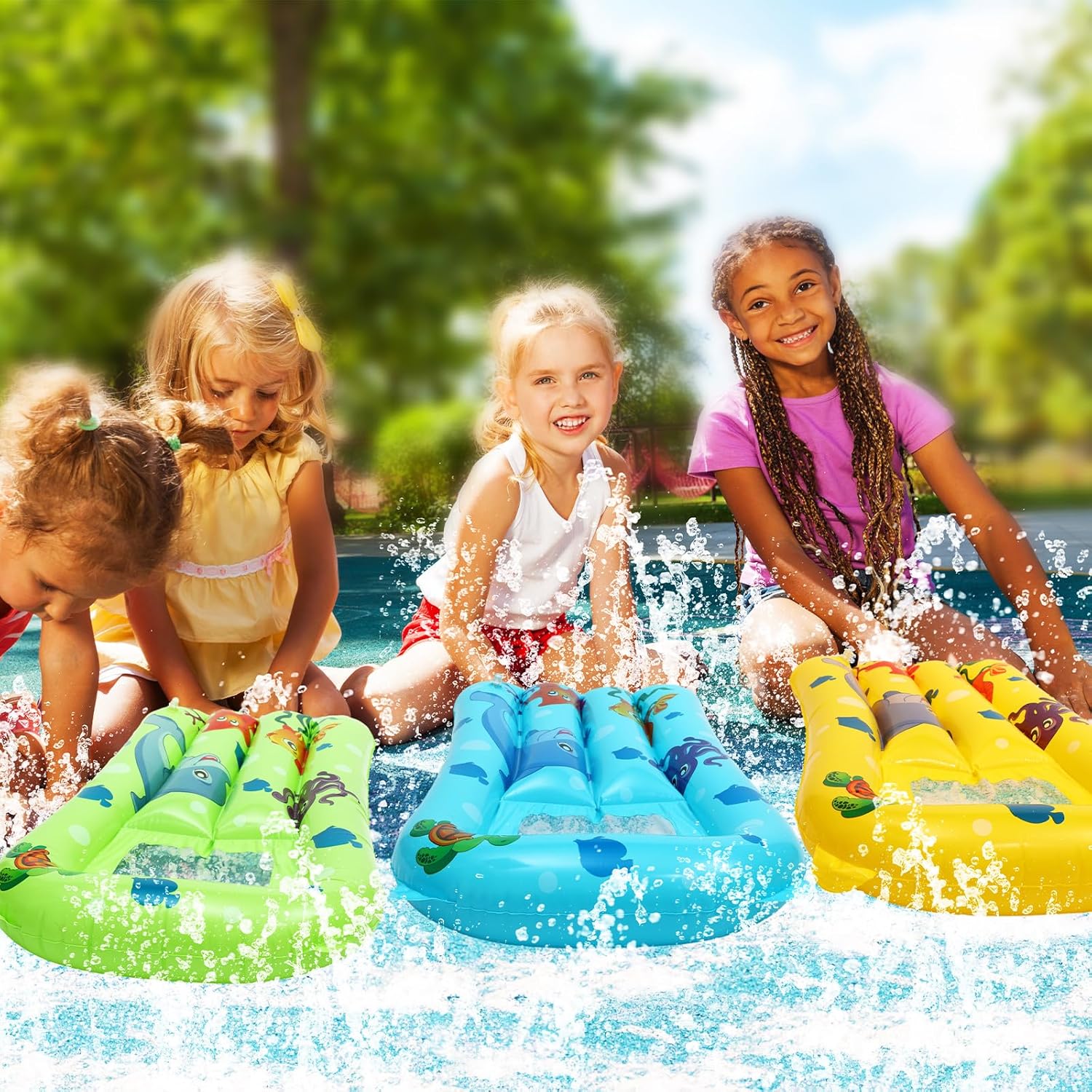 Aufblasbare schwimmende Wasser – Kids Outdoor Seating Bewertung und Preis