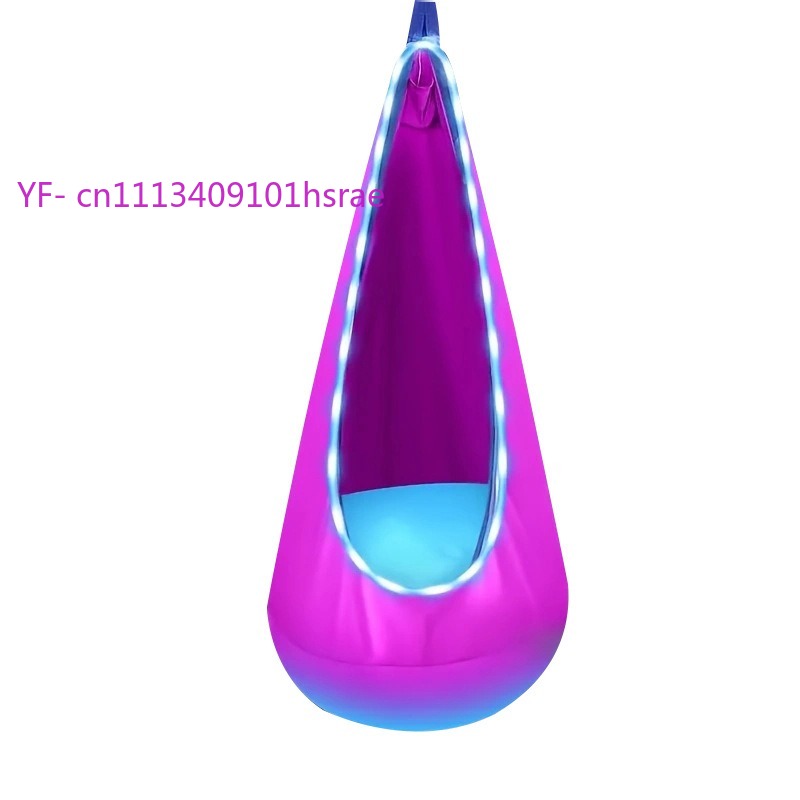 Leuchtende LED-Aufblasbare Hän – Kids Outdoor Hanging Chair Bewertung und Preis