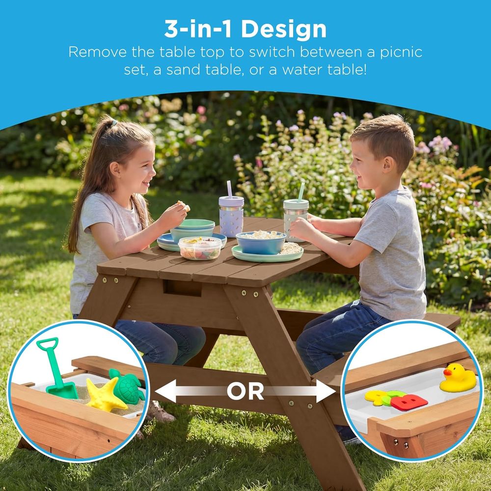 Kinder-Picknicktisch mit Sonne – Kids Outdoor Umbrella For Table Bewertung und Preis