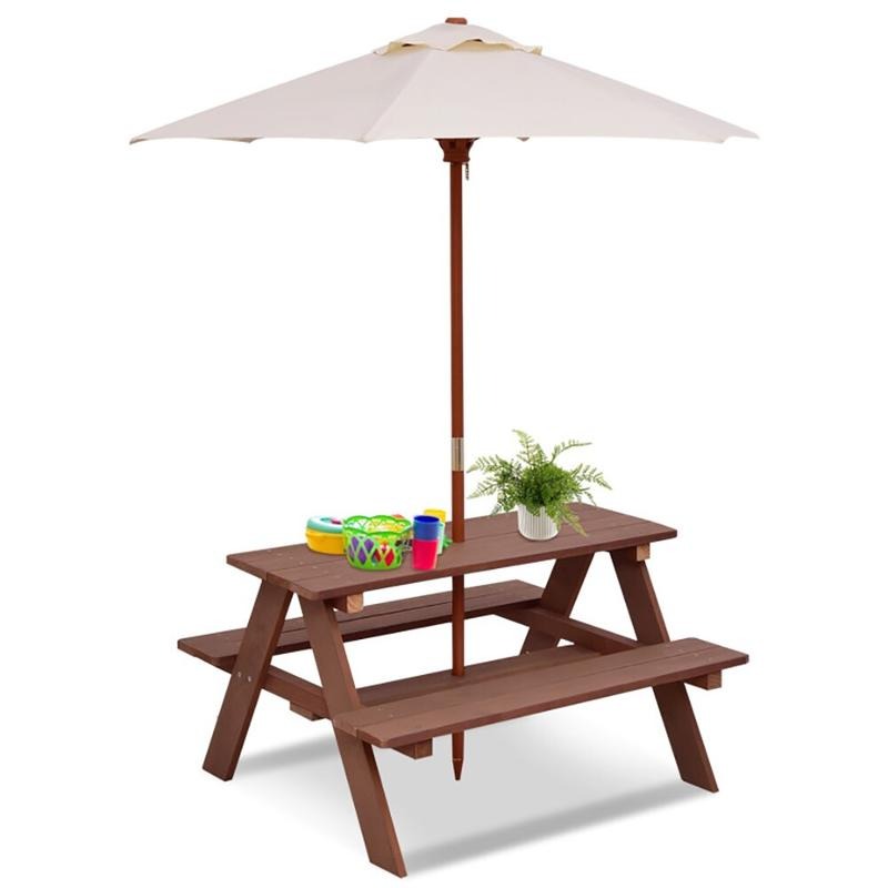 Outdoor 4-Sitzer Kinder-Pickni – Kids Outdoor Umbrella For Table Bewertung und Preis