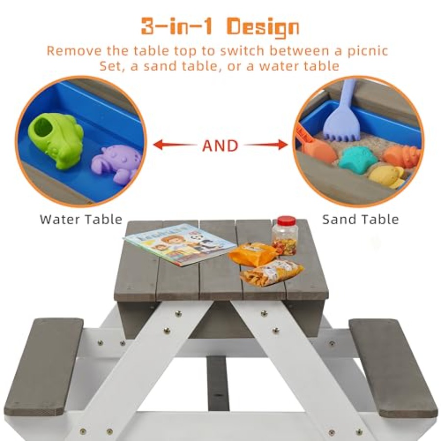 Outdoor-Picknicktisch für Kind – Kids Outdoor Umbrella For Table Bewertung und Preis