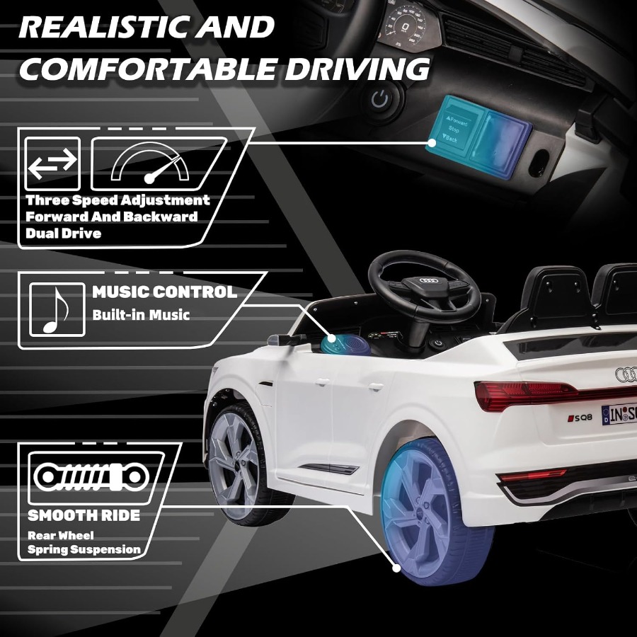 12V lizenziertes Audi SQ8 Ride – Ride On Toy Car Bewertung und Preis