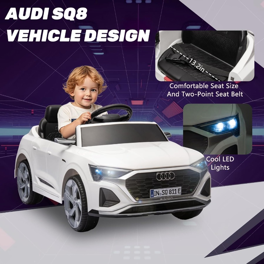 12V lizenziertes Audi SQ8 Ride – Ride On Toy Car Bewertung und Preis